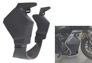 Carenado estilo ST negro para Harley-Davidson FXLRST y FXRST