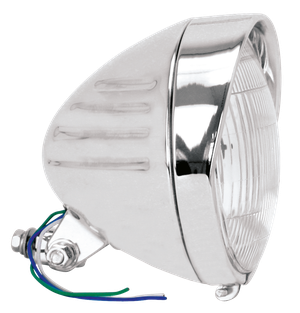 Faro estilo Springer con ranuras verticales y visera superior