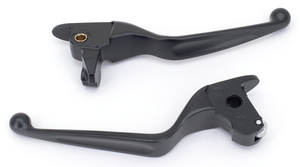 Palanca de embrague y freno Ergo negra para motocicleta Harley-Davidson