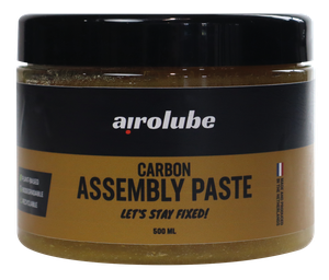 Pasta de montaje de carbono Airolube en envase