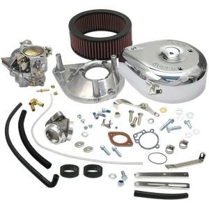 Kits de carburador S&S modelos Super-E y Super-G para motocicletas Harley-Davidson