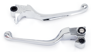 Palanca de embrague y freno Ergo negra para motocicleta Harley-Davidson