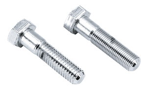 Tornillos cromados para torretas de horquilla de motocicleta