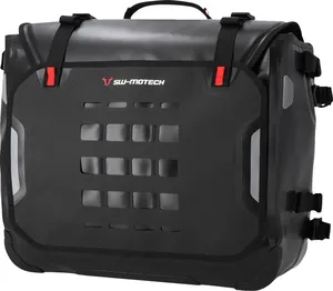 Alforja impermeable SysBag negra con cierre hermético