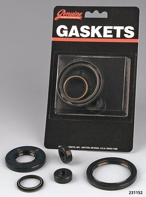Kit de juntas y retenes de aceite para transmisión Big Twin de 4 marchas años 1936-1986