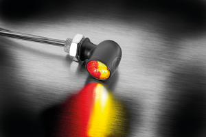Mini luces LED Kellermann Spot negras para motocicleta