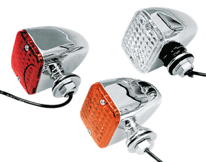 Piloto trasero mini LED negro para motocicleta Harley-Davidson