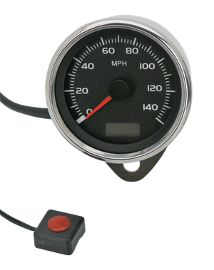 Cuentakilómetros electrónico digital de 80mm para motocicleta