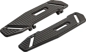 Reposapiés piloto SpeedLiner negro para motocicleta Harley-Davidson
