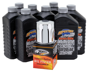 Conjunto de filtros de aceite y juntas para kit de mantenimiento de motor