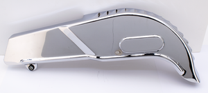 Cubre cadena primaria negro para motores Big Twin Harley-Davidson modelo años 1963 a 1984
