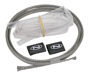 CONJUNTOS DE CABLES FORRADOS DE MALLA DE ACERO INOXIDABLE — B-stock