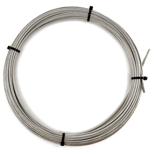 Kit de cable interior con fundas protectoras y terminales metálicas para motocicleta