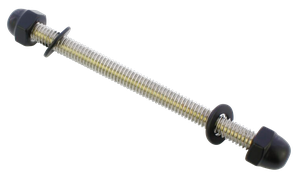 Kit de montaje para depósito de acero inoxidable negro con tornillería incluida