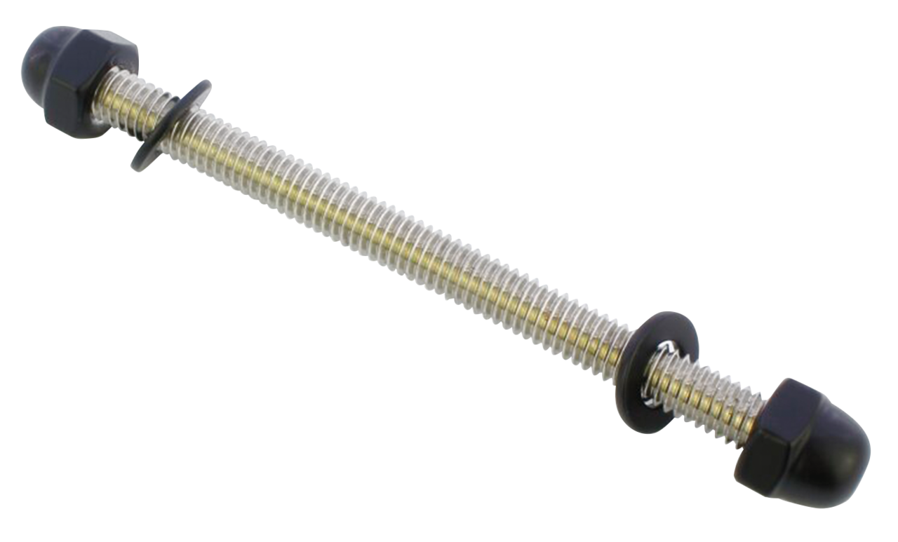 Kit de montaje para depósito de acero inoxidable negro con tornillería incluida