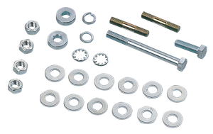 Kit de montaje para depósito de gasolina Fat Bob con tornillería y soportes