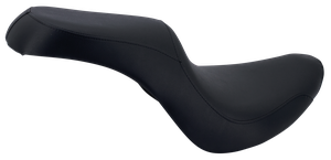 Asiento Corbin Gentry Smoothie 2-Up negro liso para motocicleta Softail Twin Cam