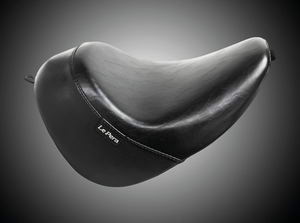 Asiento Le Pera Bare Bones negro para motocicleta Harley-Davidson Softail