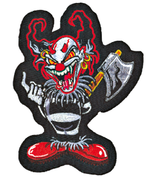 PARCHES BORDADOS LETHAL THREAT - Ax Clown 4.75"x6" — B-stock
