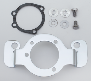 Soporte metálico para filtro de aire y carburador de motocicleta