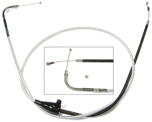 Cable de acelerador y retorno T07 para Harley-Davidson Touring 2002-2007