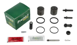 Superkit de reparación de pinza de freno con componentes internos visibles