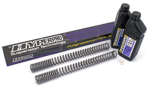 Muelles de suspensión delanteros Link System Hyperpro para motocicleta