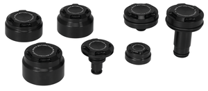Tapones de eje y tornillo Rick's para horquilla de motocicleta