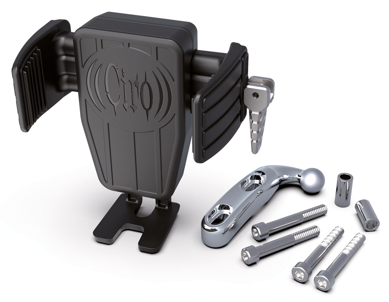 Kit de montaje para cámara y teléfono inteligente Ciro con soportes y tornillería