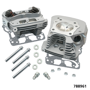 Culata S&S Super Stock para motor Twin Cam de Harley-Davidson