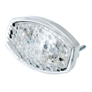 Intermitente universal con diodos LED, acabado cromado, homologado para la Unión Europea