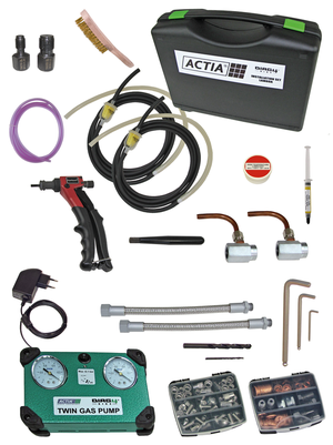 Kit de herramientas Diag-4-Tune para sensor de oxígeno sobre fondo blanco