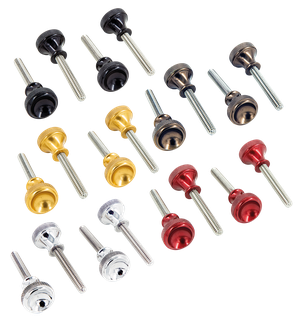 TORNILLOS RÁPIDOS TAPA LATERAL P16 POWERPLANT - Sportster, Oro anodizado, juego de tres — B-stock