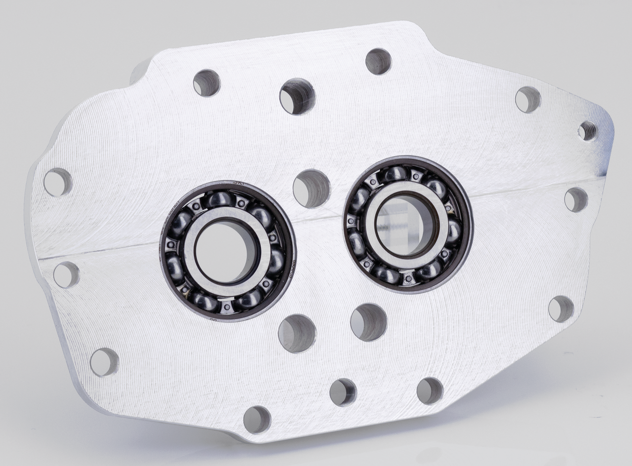 Tapa metálica para cojinete grande de transmisión Big Twin de 5 y 6 marchas