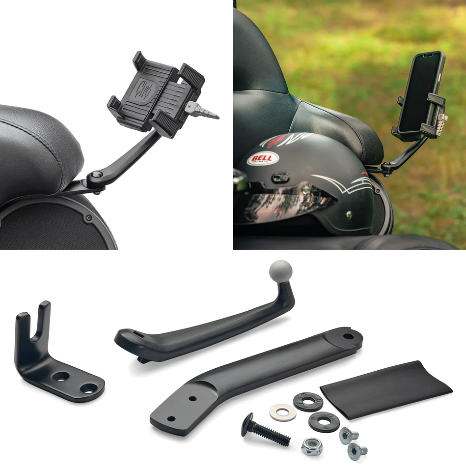 Kit de montaje para cámara y teléfono inteligente Ciro para motocicleta
