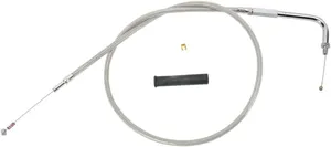 Cable de ralentí trenzado en acero inoxidable para motocicleta Harley-Davidson