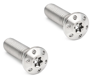 Tornillos de pinza de freno de titanio Arlen Ness