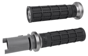 Puños deslizantes ODI Hart-Luck Lock-On Signature con textura Full-Waffle