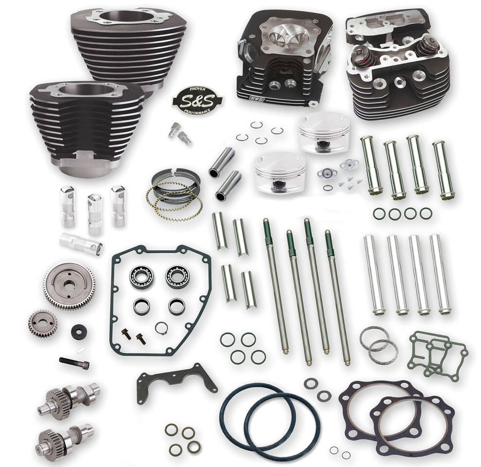 Kit de admisión S&S Super Stock Hot Set Up 95ci para motor Twin Cam