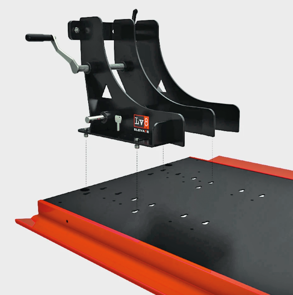 Elevador Goldrake LV8 para taller de motocicletas Zodiac