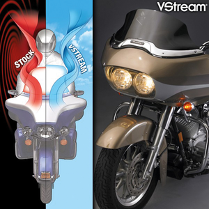 Parabrisas de reemplazo National Cycle VStream para Harley Touring