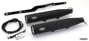 Tubos de escape ajustables MCJ para motocicleta Harley-Davidson Sportster