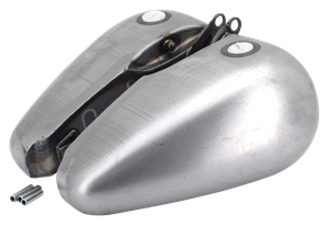 Depósito de gasolina King para Harley-Davidson Fat Bob de 6 galones con lateral plano