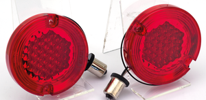FX KITS DE LED'S PARA LA PUESTA AL DIA DE LOS INTERMITENTES - Diseño Hexagon, Rojo, Monofilamento — B-stock
