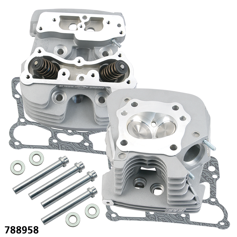 Culata S&S Super Stock para motor Twin Cam de Harley-Davidson