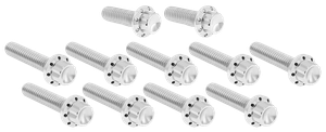 Kit de tornillos de titanio de 12 puntos instalados en cubiertas de árbol de levas y balancines de motocicleta