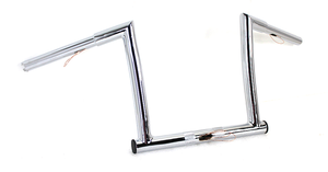 Manillar ancho estilo Chizeled negro para Harley-Davidson Road Glide