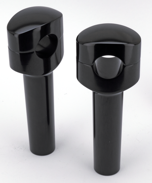 Par de torretas de culata Fusion con cabeza ovalada para motor
