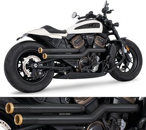 Escape Independence Freedom Performance instalado en motocicleta Harley-Davidson RH Sportster