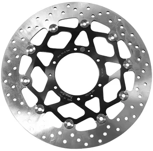 Disco de freno flotante Serie Oro Prime Line acabado metálico